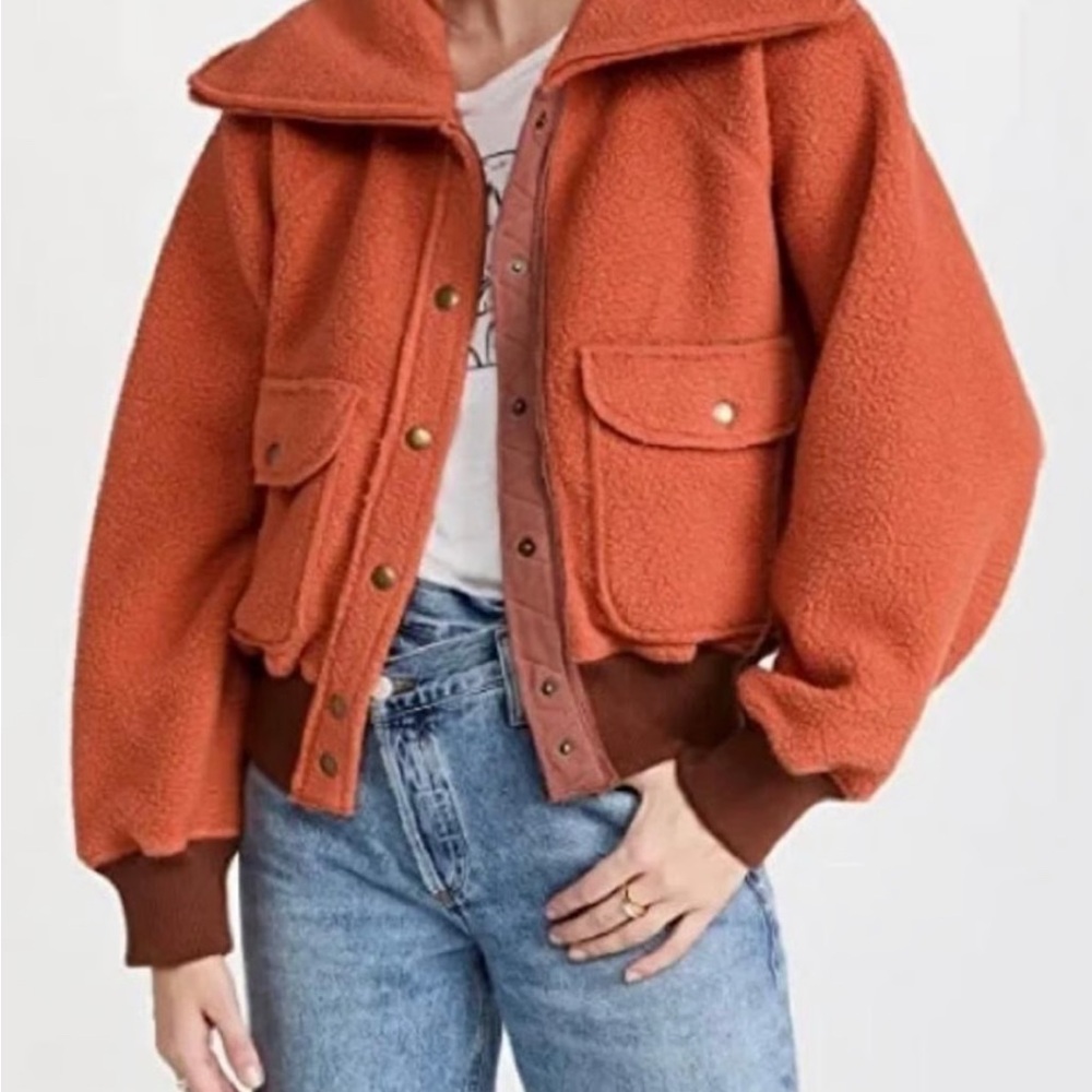 Free people fleece jacket - Picture 2 of 7